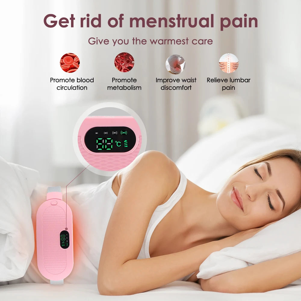 Ceinture chauffante pour soulager les crampes menstruelles